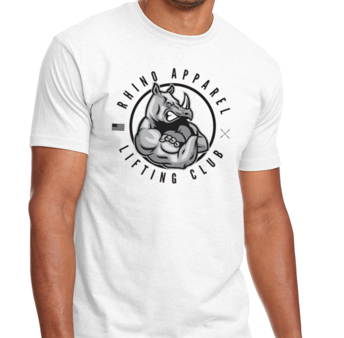 Cartoon Rhino T-Shirt